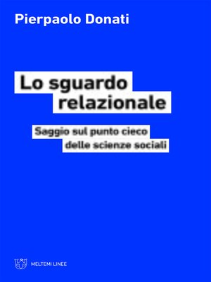 cover image of Lo sguardo relazionale
